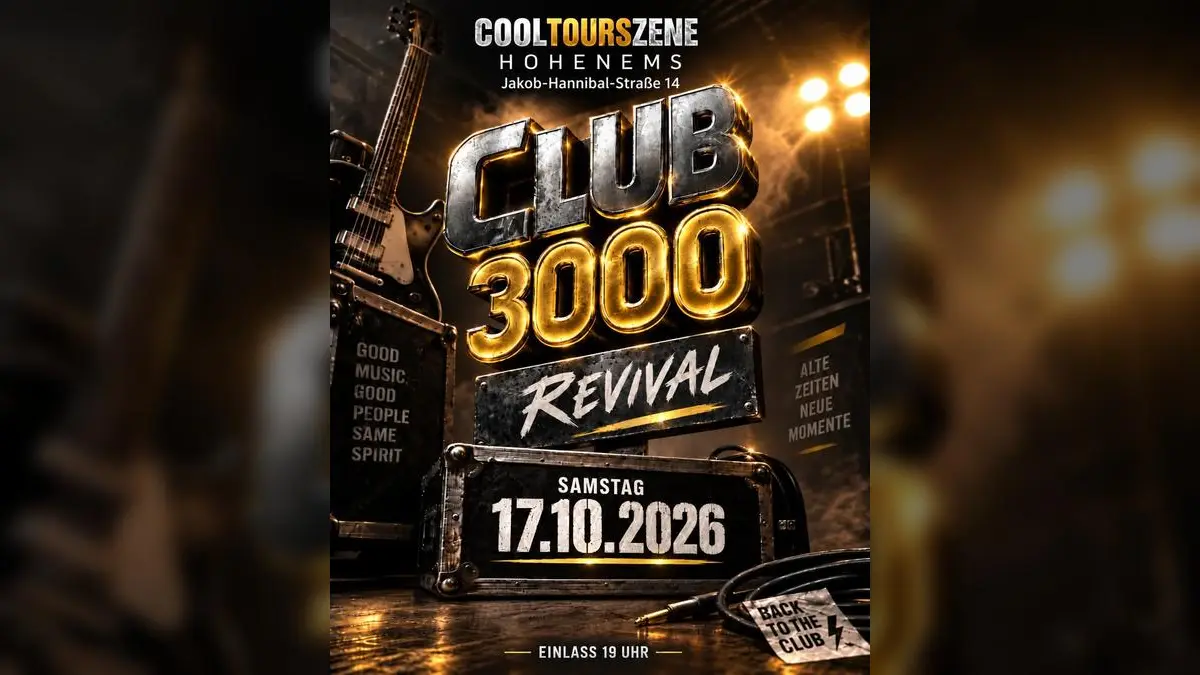 CLUB 3000 REVIVAL – Back to the Club!